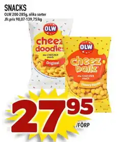 Prisma Mat OLW Snacks erbjuda