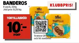 MatArket BANDEROS Tortillabröd erbjuda