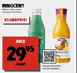 MatArket INNOCENT Juice erbjuda