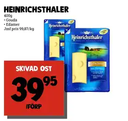 MatArket Heinrichsthaler Skivad Ost erbjuda