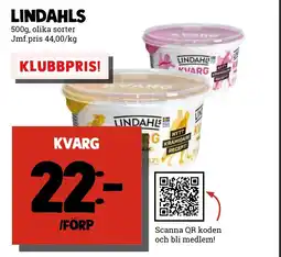 MatArket LINDAHLS Kvarg erbjuda
