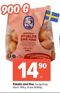 Coop Extra Potatis små fina erbjuda