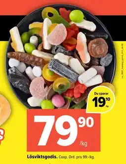Coop Extra Lösviktsgodis erbjuda