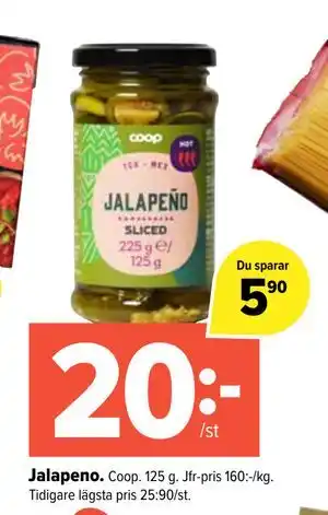 Coop Extra Jalapeno erbjuda