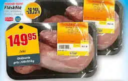 Extra Mjällby Stormarknad Fläskfilé erbjuda