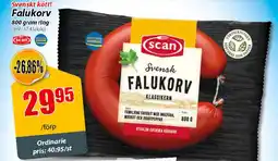 Extra Mjällby Stormarknad Falukorv erbjuda