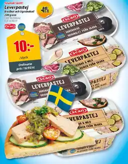 Extra Mjällby Stormarknad Leverpastej erbjuda