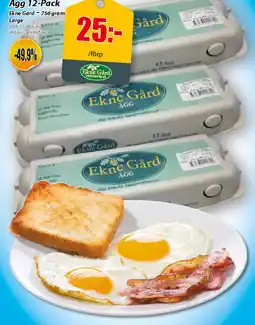 Extra Mjällby Stormarknad EKNE GÅRD Ägg 12-pack erbjuda