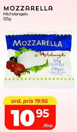 Matrix Butikerna Mozzarella erbjuda