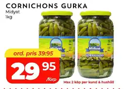 Matrix Butikerna MIDYAT Cornichons gurka erbjuda