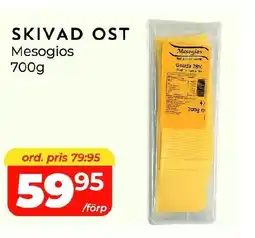 Matrix Butikerna MESOGIOS Skivad ost erbjuda
