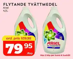 Matrix Butikerna ARIEL Flytande tvättmedel erbjuda