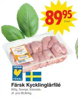 Matöppet Färsk Kycklinglårfilé erbjuda