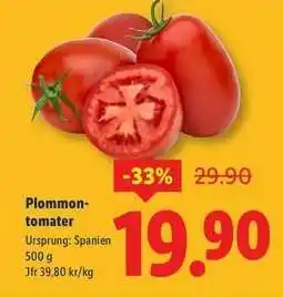 Lidl Plommontomater erbjuda