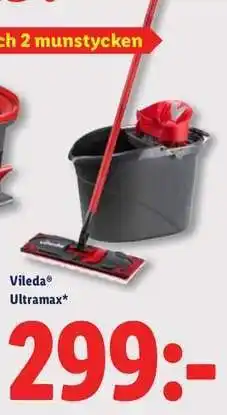 Lidl Vileda Ultramax erbjuda