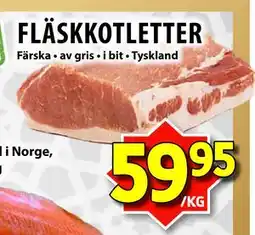 Matvärlden Tensta FLÄSKKOTLETTER erbjuda