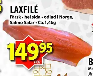 Matvärlden Tensta LAXFILÉ erbjuda