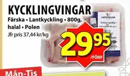 Matvärlden Tensta KYCKLINGVINGAR erbjuda