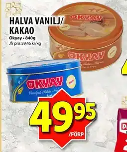 Matvärlden Tensta HALVA VANILJ/ KAKAO erbjuda