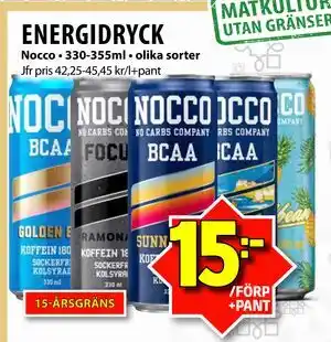 Matvärlden Tensta ENERGIDRYCK erbjuda