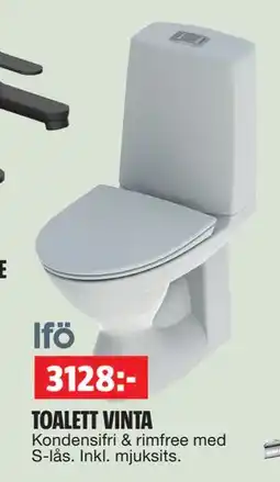 Bauhaus TOALETT VINTA erbjuda