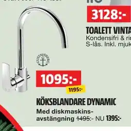 Bauhaus KÖKSBLANDARE DYNAMIC erbjuda