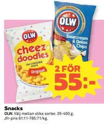 OLW snacks