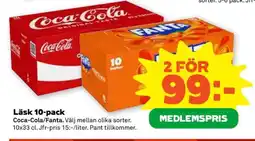 Stora Coop LÄSK 10-PACK erbjuda