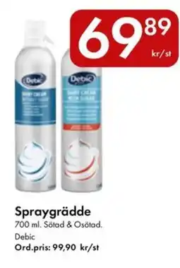 Snabbgross Debic Spraygrädde erbjuda