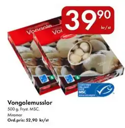 Snabbgross Miramar Vongolemusslor erbjuda