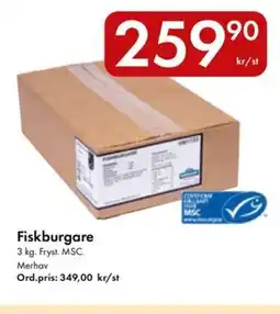 Snabbgross Fiskburgare erbjuda