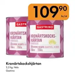 Snabbgross Gastrino Kronärtskockshjärtan erbjuda