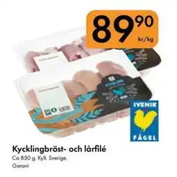 Snabbgross Garant Kycklingbröst- och lårfilé erbjuda