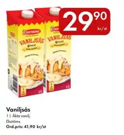 Snabbgross Ekströms Vaniljsås erbjuda