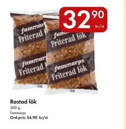 Snabbgross Fammarps Rostad lök erbjuda