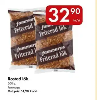 Snabbgross Fammarps Rostad lök erbjuda