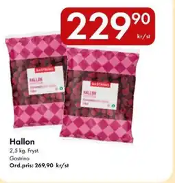 Snabbgross Gastrino Hallon erbjuda