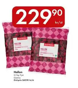 Snabbgross Gastrino Hallon erbjuda