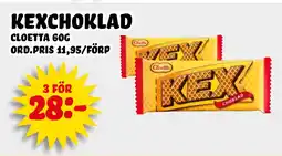 Nelins Cloetta Kexchoklad erbjuda