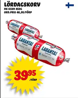 Nelins Lördagskorv erbjuda