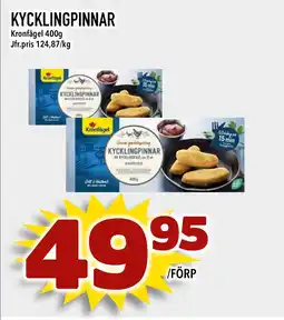 Nelins Kronfågel Kycklingpinnar erbjuda