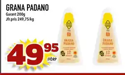 Nelins Garant Grana padano erbjuda
