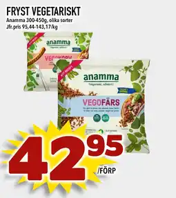 Nelins Anamma Fryst vegetariskt erbjuda