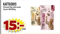 Nelins Primacat Kattgodis erbjuda