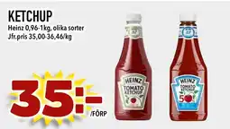 Nelins HEINZ Ketchup erbjuda