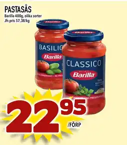 Nelins Barilla Pastasås erbjuda