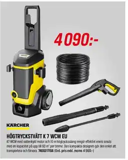 Tools Högtryckstvätt K 7WCM EU erbjuda