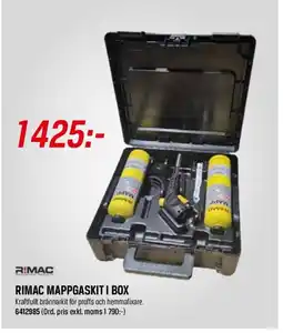 Tools Rimac Mappgaskit i box erbjuda