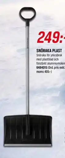 Tools Snöraka plast erbjuda