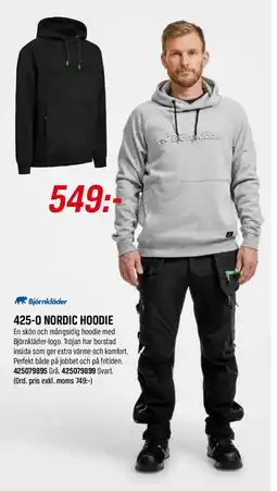 Tools 425-0 Nordic hoodie erbjuda